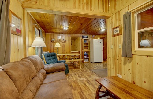 Lac du Flambeau Cabin | Cozy, Lakeside, Wisconsin Northwoods cabin w/private dock. Pet Friendly!