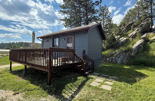 Custer Cabin | Cozy little pet- friendly cabins in the heart of the Black Hills!