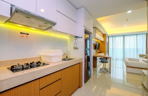 Bangka Apartment | Cozy Living And Spacious Studio At 28Th Floor Kemang Village Apartment