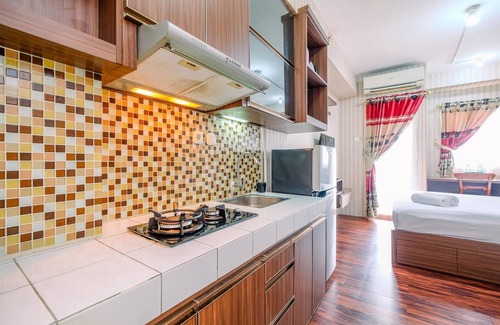 Cipulir Apartment | Cozy Living Studio At Pakubuwono Terrace Apartment