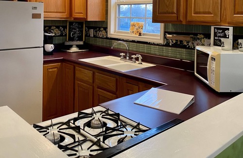Bunker Hill Apartment | Cozy loft in a small town; walking distance to the popular restaurant BG’s!