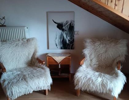 Metsovo Apartment | Cozy Loft with Fireplace & View