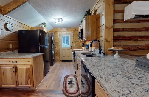 Upper Tract Cabin | Cozy Log Cabin in the Heart of Smoke Hole Canyon Overlooking South Branch River.