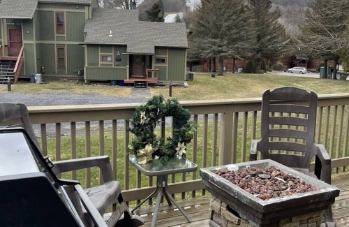 Blodgett Mills Condo | Cozy Mountain View at Greek Peak!