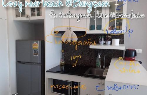 Saen Suk Apartment | Cozy near beach 200m with toproof pool at Patio Bangsaen