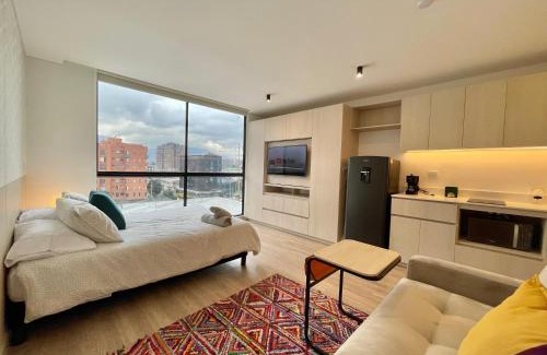 Bogota Apartment | Cozy New Loft Coworking Gym Terrace Play Z