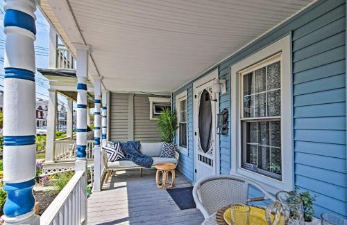 Ocean Grove House | Cozy Ocean Grove Beach Retreat Walk to the Coast!