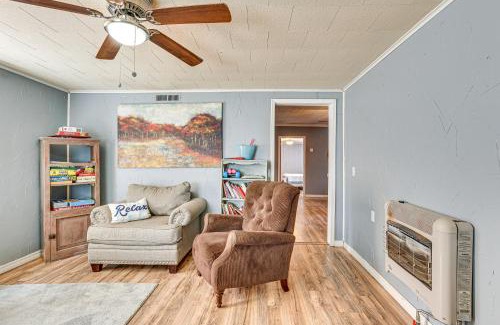 Hydro House | Cozy Oklahoma Family Home with Private Yard and Grill