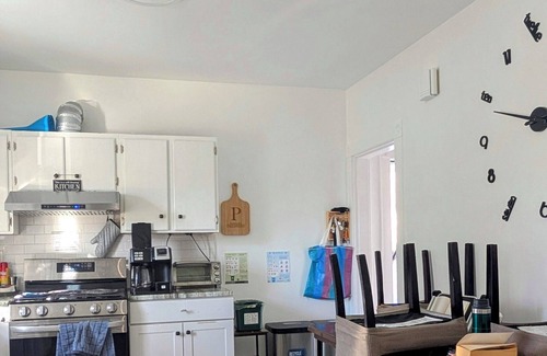Strawberry Hill Apartment | Cozy private bedroom in a shared Cambridge apartment.