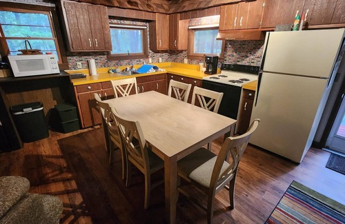 Moorestown Cabin | Cozy PRIVATE cabin near ORV & snowmobile trails! Only 5 minutes to Higgins Lake!
