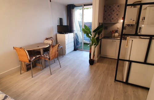 La Petite Motte Apartment | Cozy, quiet studio cabin 24m2 4 people, 500m from the beach