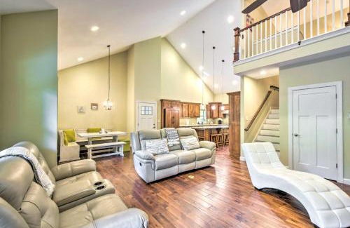 Dahlonega House | Cozy Riverside Dahlonega Home with Kayaks and Fire Pit