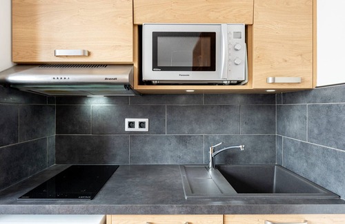 Montgellafrey Apartment | Cozy Studio for 4 near Ski Slopes with Mountain Views, Saint François Longchamp