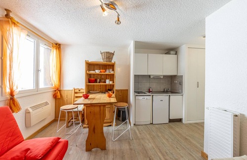Montgellafrey Apartment | Cozy Studio for 2 Near Slopes and Shops, Mountain Views, Elevator Access