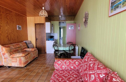 Saint-Michel-de-Chaillol Apartment | Cozy studio for 4 in Saint-Michel-de-Chaillol - South terrace, pets allowed