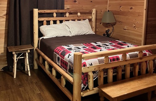 Forestport Cabin | Cozy secluded cabin on a main snowmobile trail we call Rock Inn the Forest