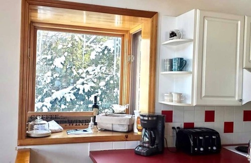 Saranac Lake House | Cozy Secluded Lakefront Chalet With Hottub & Mountain Views