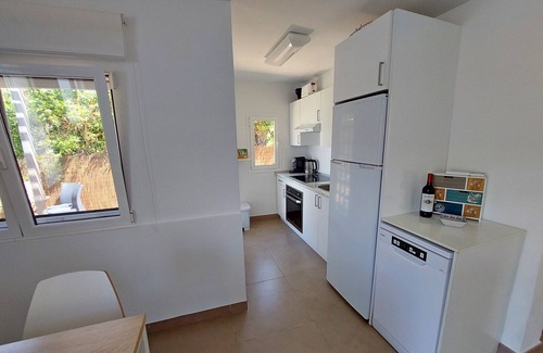 Cala Llombards Ski Chalet | cozy, small, newly renovated chalet for 4 people, in absolute. the sea