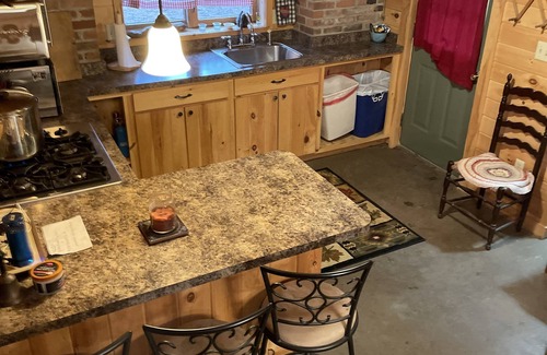 Brantingham Cabin | Cozy Stone House Cabin at Brantingham Lake! Pet Friendly!!