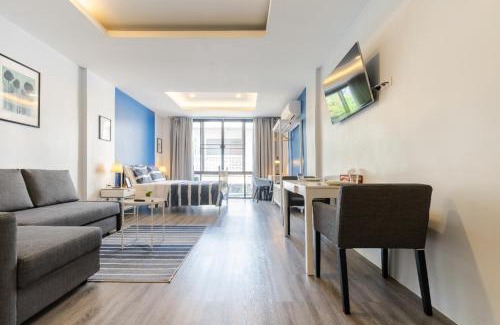 Yan Nawa Apartment | Cozy Studio 1 in Sathorn, BTS Saint Louis