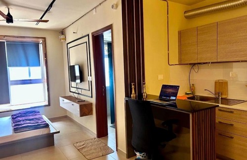 Bengaluru Apartment | Cozy Studio in Bharatiya City Nikoo Homes