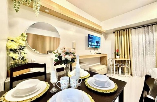 Cebu Apartment | Cozy studio with AC, WiFi, fitness room in wonderful Cebu City