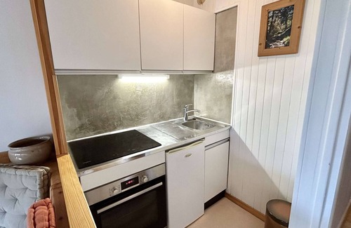 Megeve Apartment | Cozy Studio with Alcove, Sleeps 4, Near Ski Lifts in Megève