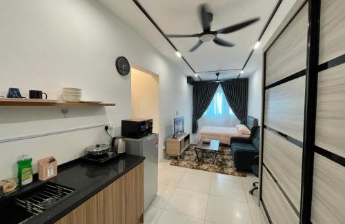 Central Seberang Perai Apartment | Cozy Suite Studio Meritus Residensi Perai