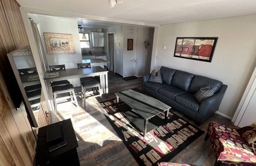 Willow Grove Condo | Cozy two Bedroom close to lake. Dogs Allowed. Semi private Hot Tub. Large Yard.