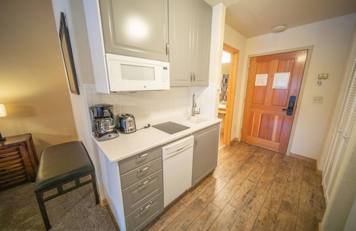 Mountain House Condo | Cozy Updated Studio with a Central Location!