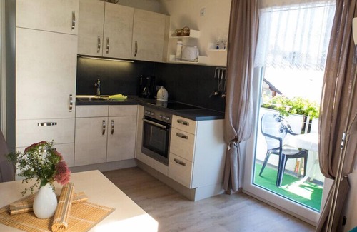 Beilngries Apartment | Cozy vacation apartment (50 sqm) for up to 2 people with furnished balcony