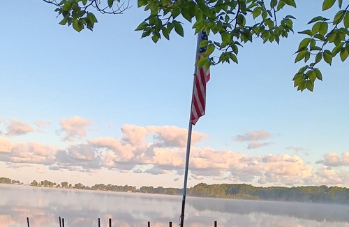 Pulaski House | Cozy waterfront house on beautiful South Sandy Pond - w/ a sunroom and 2 BR's.