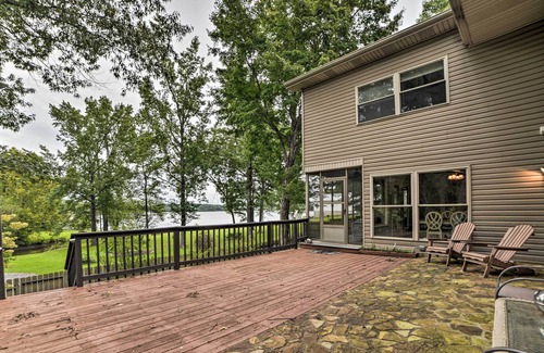 Murray House | Cozy Waterfront Murray Home with Private Dock!
