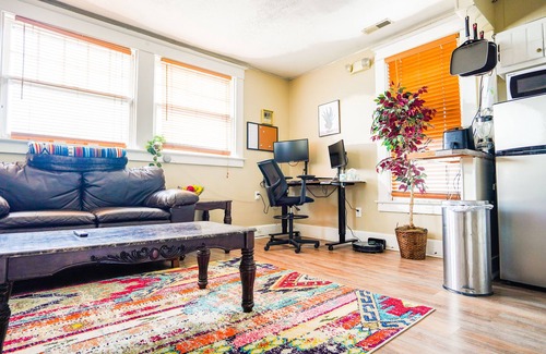 St. Joseph Apartment | Cozy Work from Home Ready Apartment near downtown