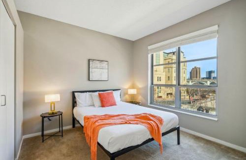 Mill District Apartment | CozySuites Mill District pool gym # 11
