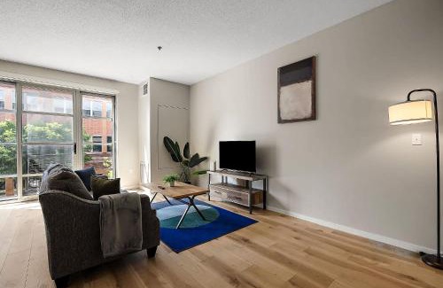 Mill District Apartment | CozySuites Mill District with pool gym #13
