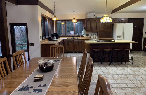 Conneaut House | Creek side retreat and breathtaking views! Moments from hunting and fishing!
