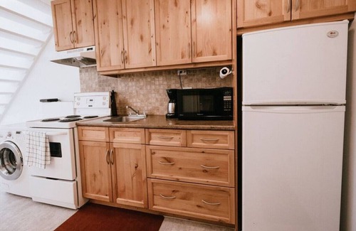 Nordic Estates Apartment | Creekside Cozy Lofted 1BR: Sleeps 4,Free Parking, Access to Trail & Near Lakes!