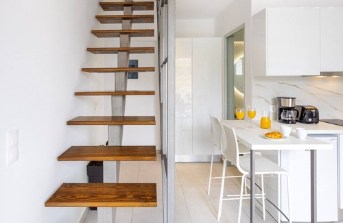 Rethymno Apartment | Creta Sun, Mezzanine 204 Sea view