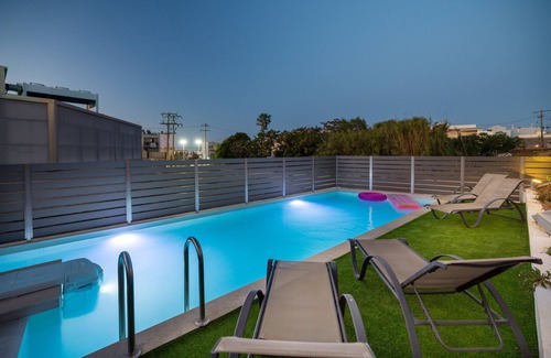 Rethymno Apartment | Creta Sun, Mezzanine 204 Sea view