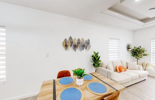 McAllen House | Crimson Hibiscus