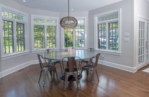 Norwalk House | CT Retreat: Stunning, Expansive Compound with a Gorgeous Barn and Outdoor Pool