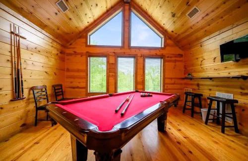 Hochatown House | Cul-de-sac Cabin - Pool Table-Hot tub-Pet Friendly
