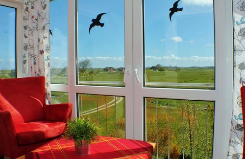 Pellworm Apartment | Curr. West view with island view