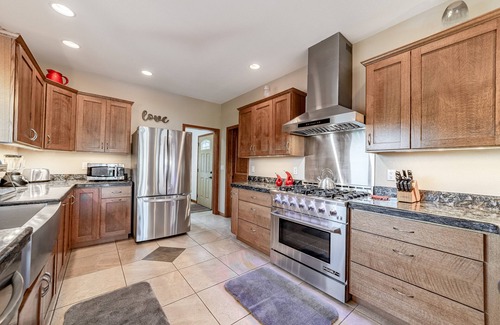 Orick House | Custom home overlooking Redwood Creek Valley - hot tub, furnished deck & firepit