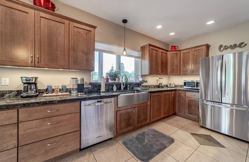 Orick House | Custom home overlooking Redwood Creek Valley - hot tub, furnished deck & firepit