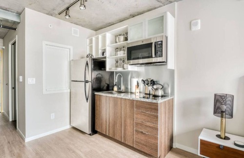 Downtown Minneapolis Apartment | CW Studio Sky Lounge Rooftop Pool Gym Y