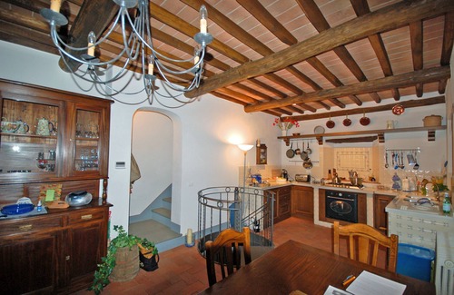 Piegaio Basso House | D'argilla - in the Hamlet Village of Celle di Puccini With Shared Swimming Pool