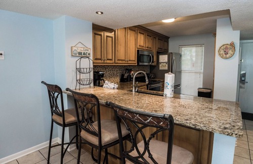 Gulf Lagoon Beach Condo | D106 Low Floor, Steps from Beach, Covered Parking for One Vehicle!
