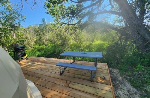 Rosedale Cabin | #D3 Rainforest Getaway Dome- 2 Dbl beds-No pets Please